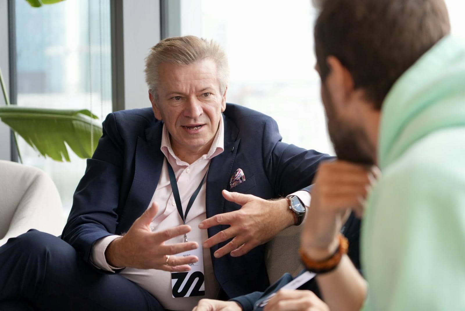 Mentor w rozmowie z członkiem 22 Community